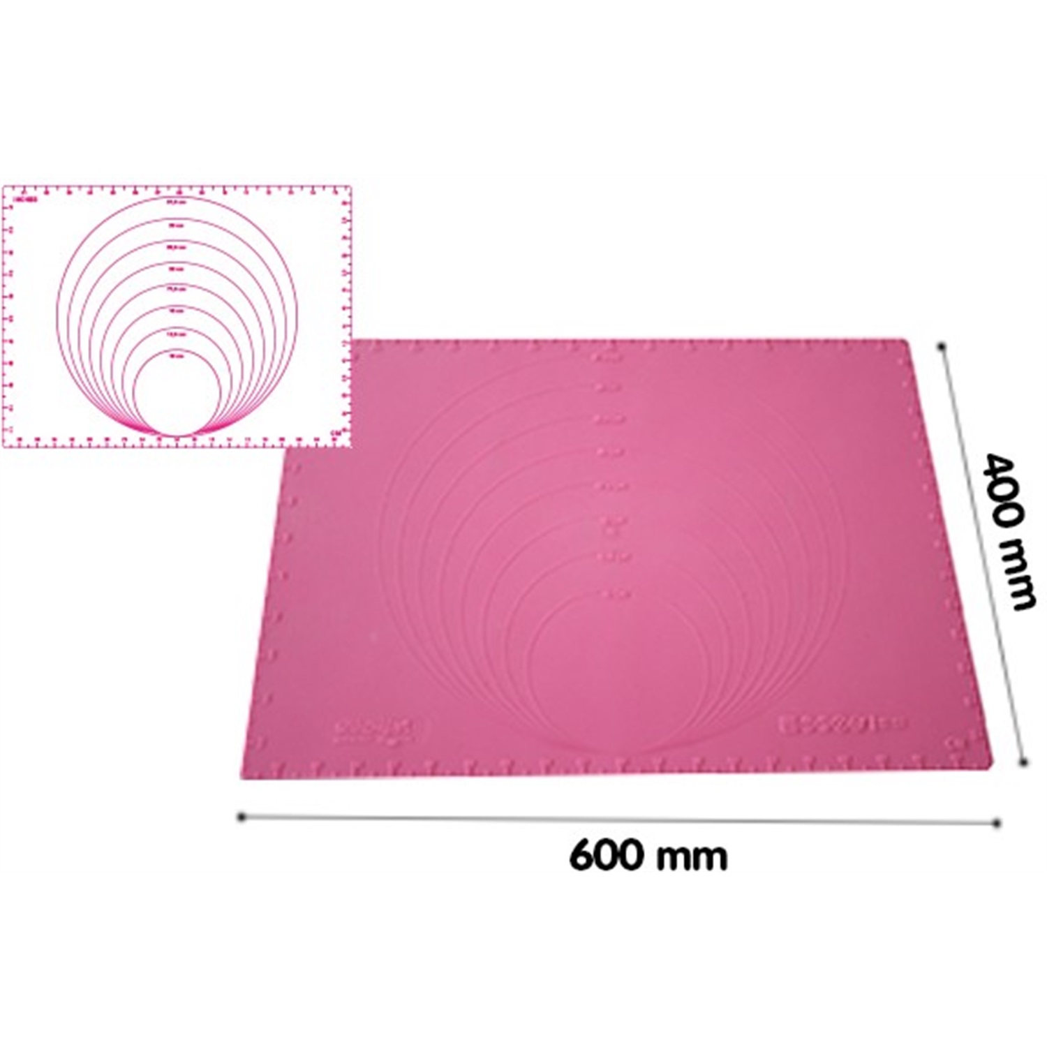 silikomart tappeti precision werkmat 60x40cm